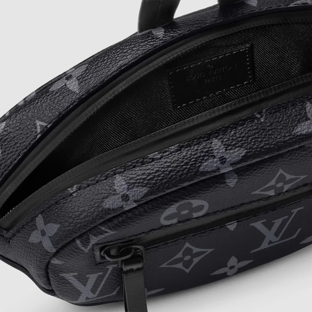 Túi Louis Vuitton Catch Bumbag Monogram Eclipse Nam Đen